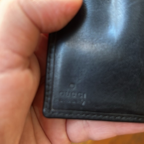 Gucci Black MONOGRAM Wallet Metal Clasp - Picture 11 of 11